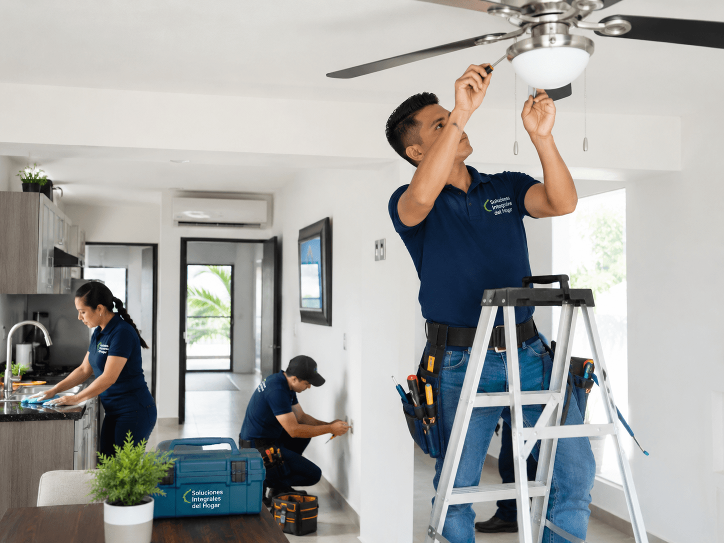 Equipo de servicios para el hogar asociado a la comunicación de Casero Cancún
